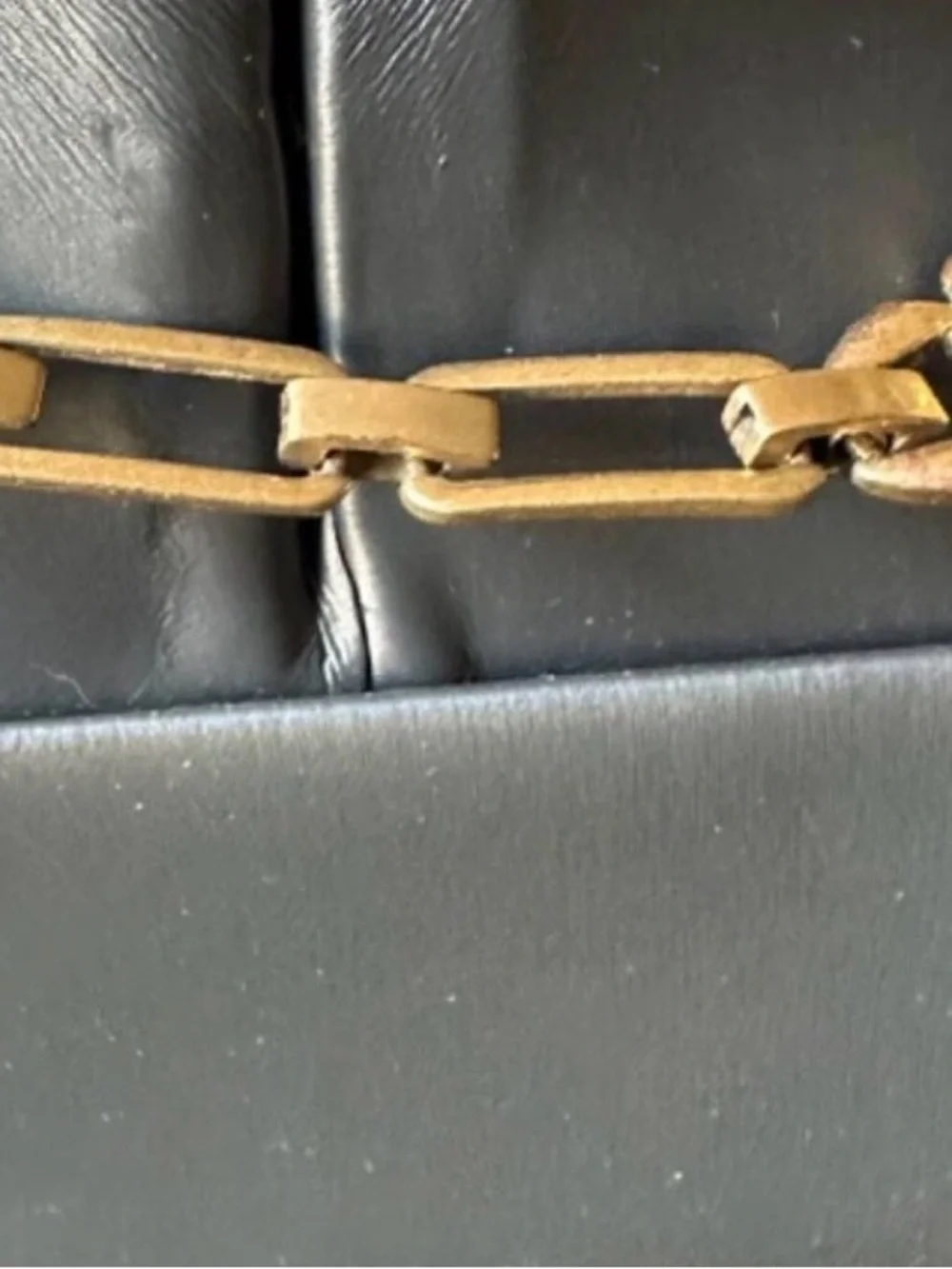 STELLA & DOT Jolie Sparkle crystals Link Chain Statement Necklace